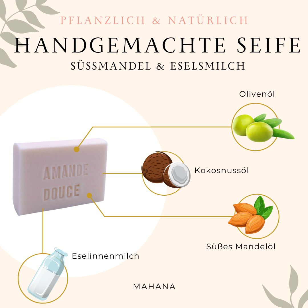 Milde Mandel- & Eselsmilchseife